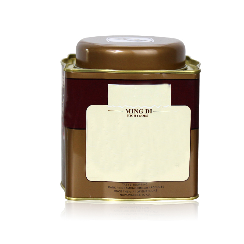 wholesale square tea tin